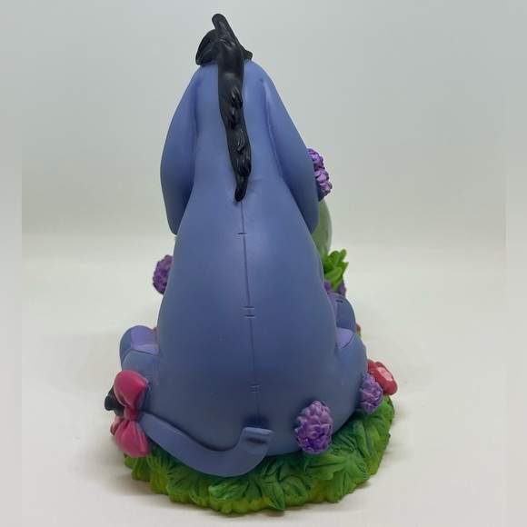 Vintage Disney Winnie the Pooh’s Eeyore and Gopher Spring Snow Globe | 4.5” - Picture 4 of 5
